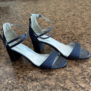 Touch Ups Midnight Blue Sparkle Heels